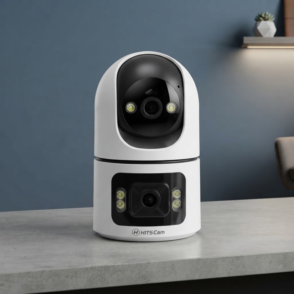 Smart PTZ duel lens ip camera