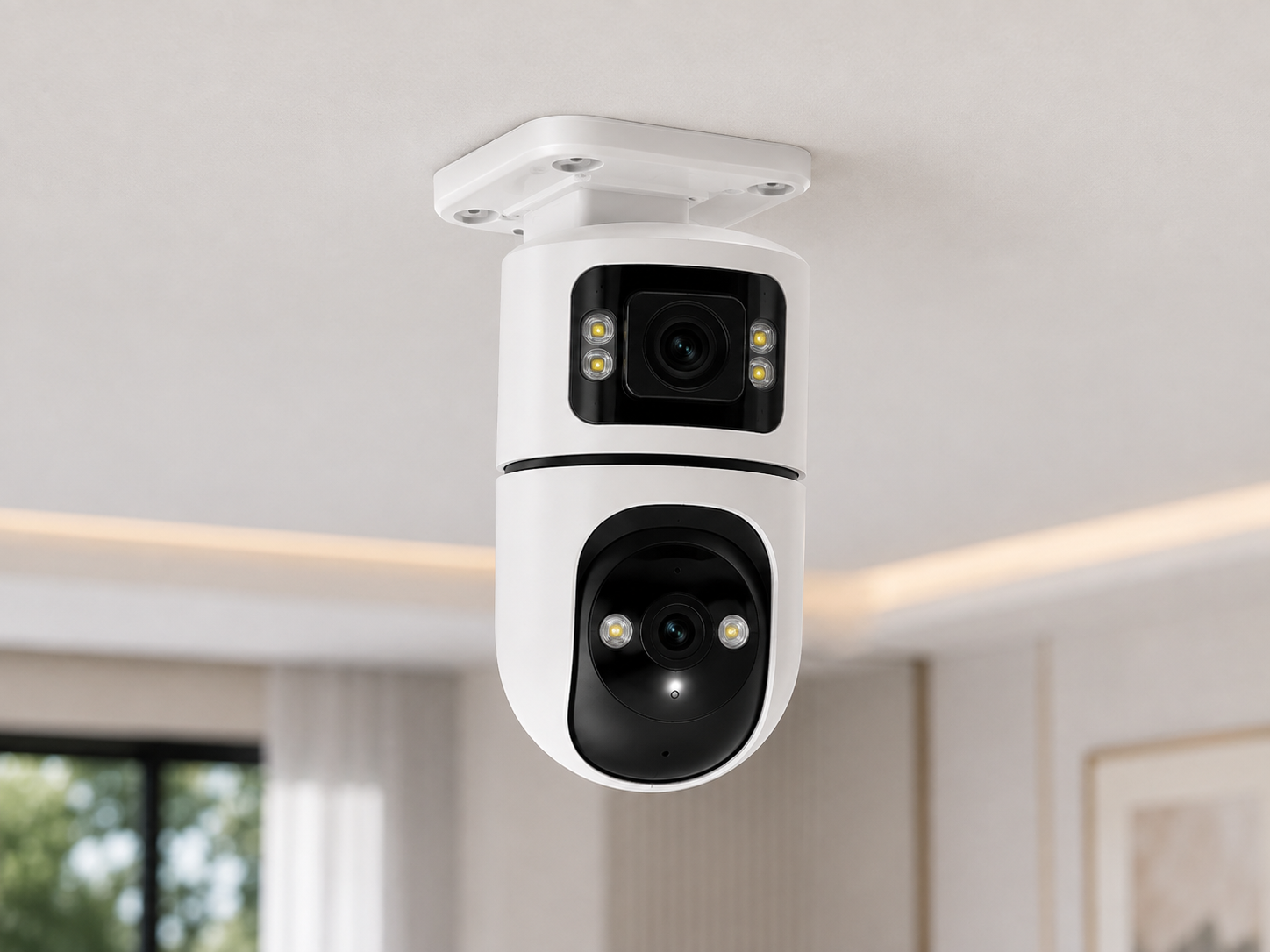 Smart PTZ duel lens ip camera - Image 4